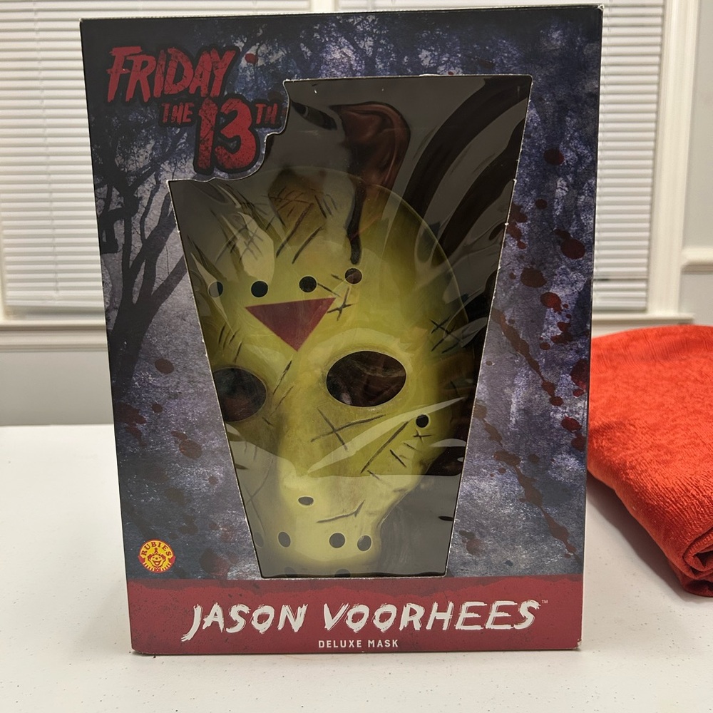 Rubie's Friday the 13th Jason Voorhees Deluxe Mask - Yellow and Red